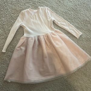 Pink adorable toddler girls dress